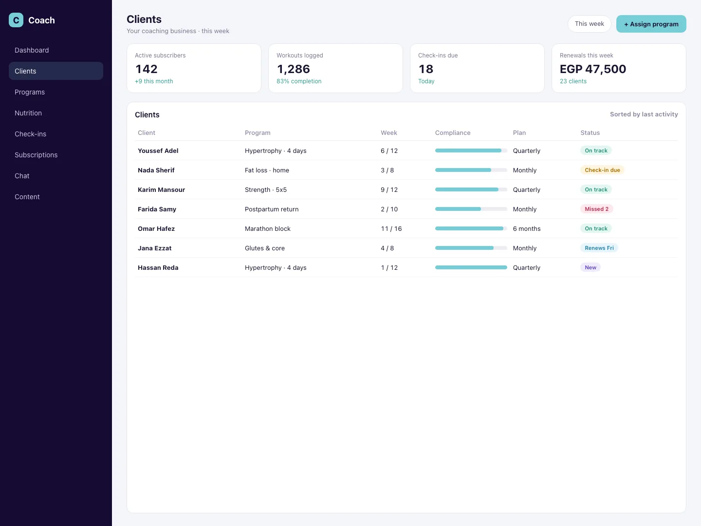 coaches system preview